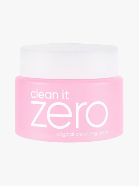 Banila Co. Clean It Zero Original Cleansing Balm in branded tub component on a light gray background